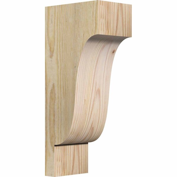 Ekena Millwork Newport Rough Sawn Corbel, Douglas Fir, 4"W x 6"D x 14"H COR04X06X14NEW00RDF - main